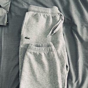 Lacoste men sportswear grey sweatpants